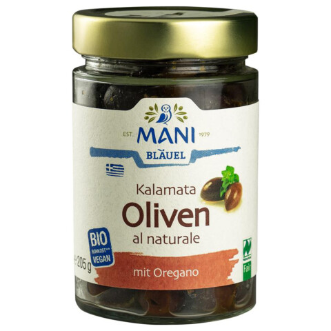 Kalamata Oliven al naturale 205g