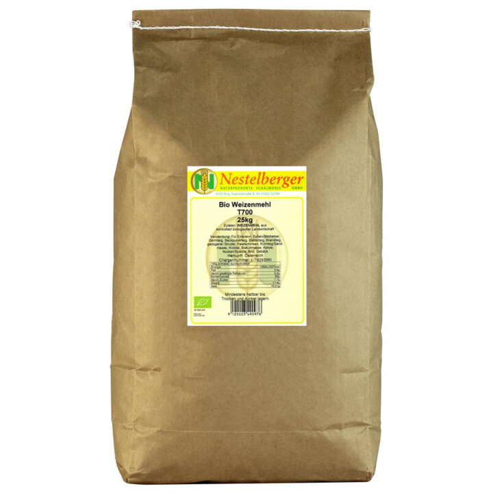 Weizenmehl T700 glatt 25kg