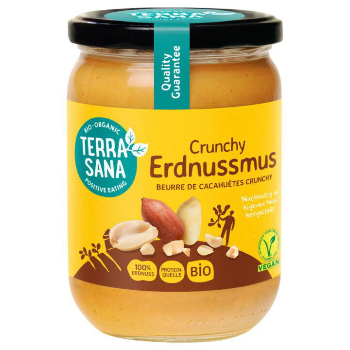 Erdnussmus crunchy 500g
