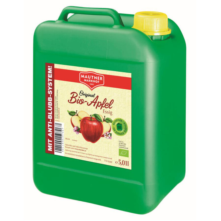 Apfelessig naturtrüb 5% 5l