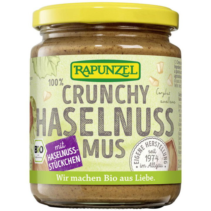 Haselnussmus crunchy 250g