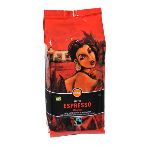 Kaffee Organico Espresso Bohne 1kg 6Packungen/Karton