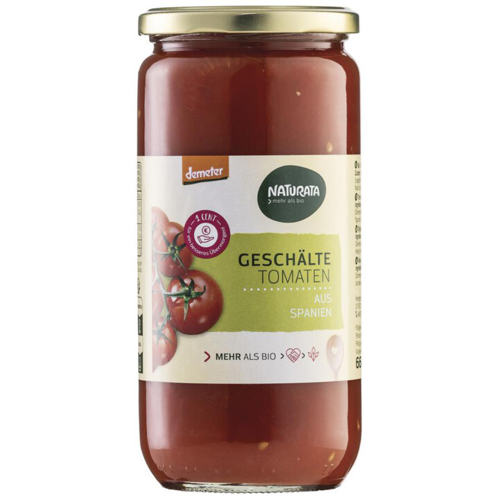Tomaten geschält in Tomatensauce 660g