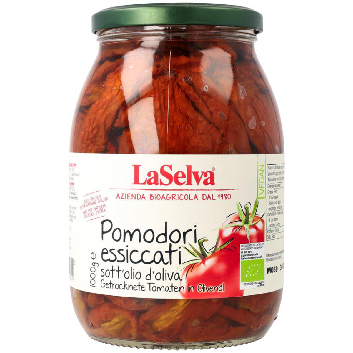 Getrocknete Tomaten in Olivenöl 1kg